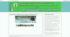 Desktop Screenshot of bigodinhossemdono.com